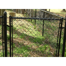 Style américain Galvanisé Chain Link Fence / PVC Coated Chain Link Fence Price